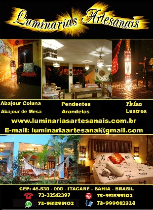 Luminárias de teto e parede- arandela e lustres