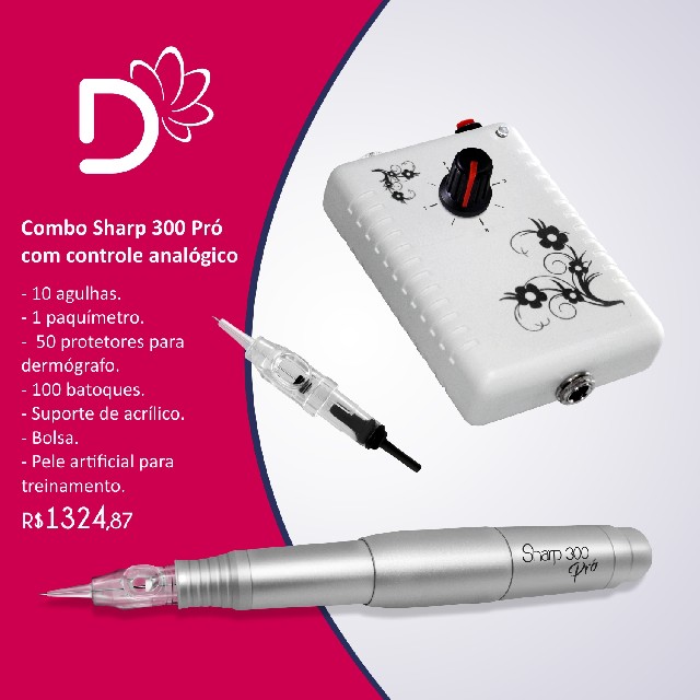 Dermografo para micropigmentação